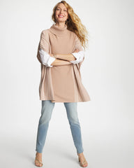 Chico's Accessories Turtleneck Sweater Poncho