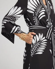 Chico's Accessories Tie-Front Long Kimono