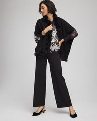 Chico's Accessories Faux Fur Cocoon