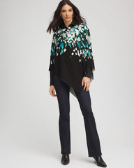 Chico's Accessories Convertible Knit Boatneck Poncho