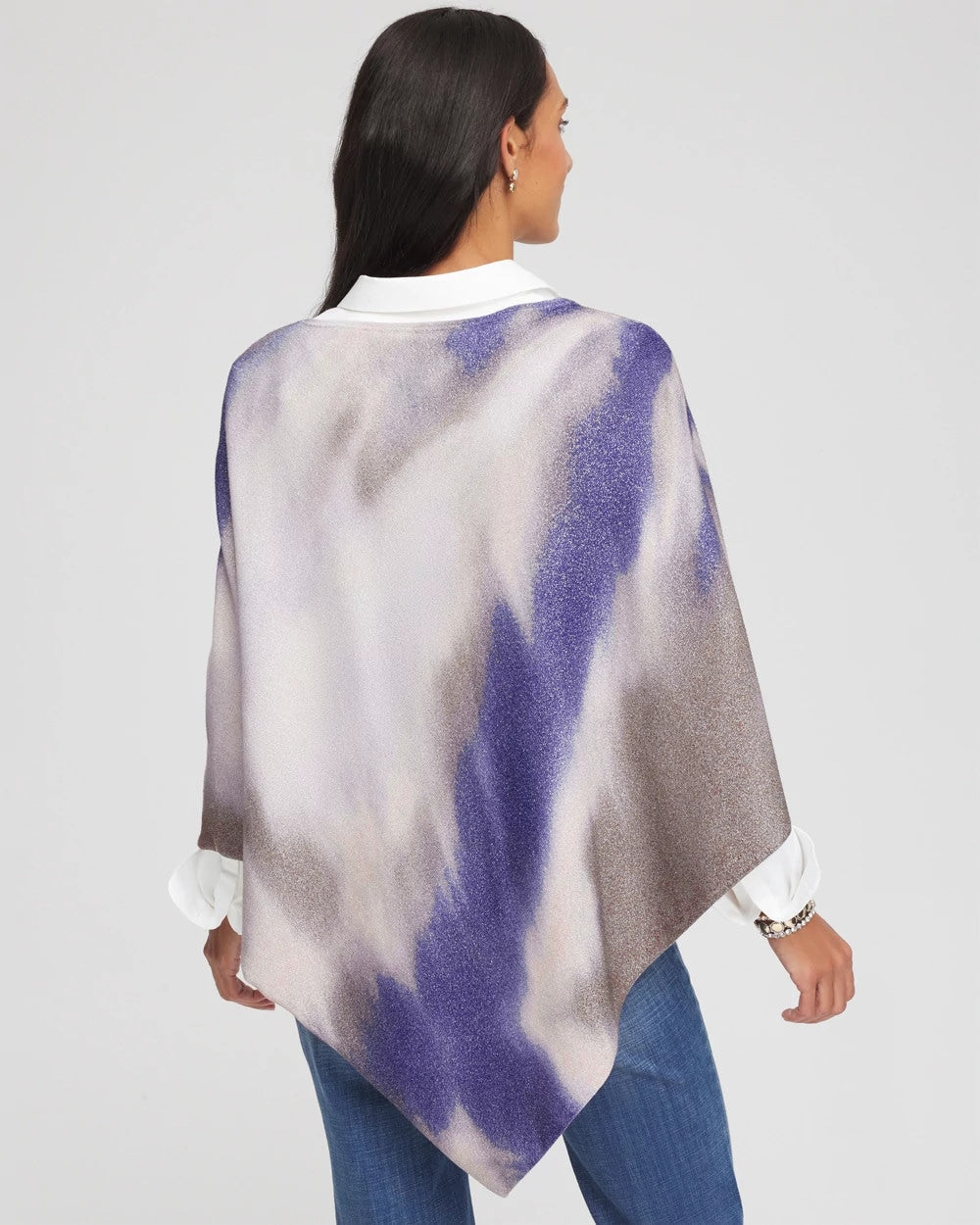 Chico's Accessories Convertible Knit Poncho