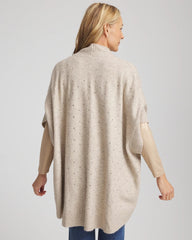 Chico's Accessories Embellished Cocoon Ruana