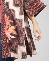 Chico's Accessories Long Mixed-Print Kimono