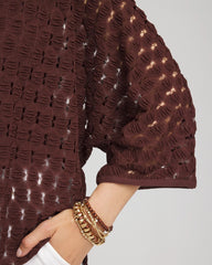 Chico's Accessories Short Woven Kimono