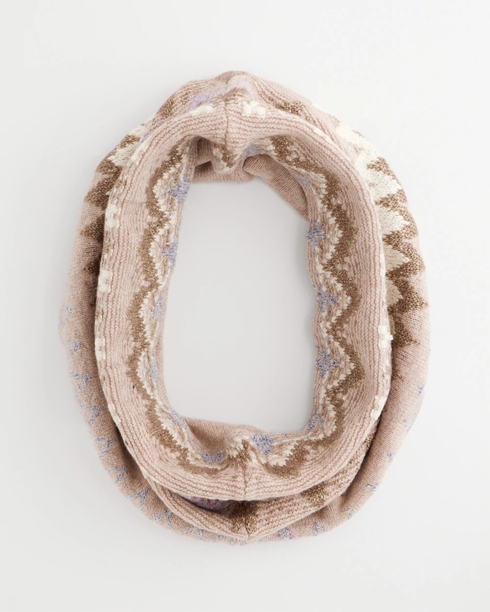 Chico's Accessories Fair Isle Reversible Snood