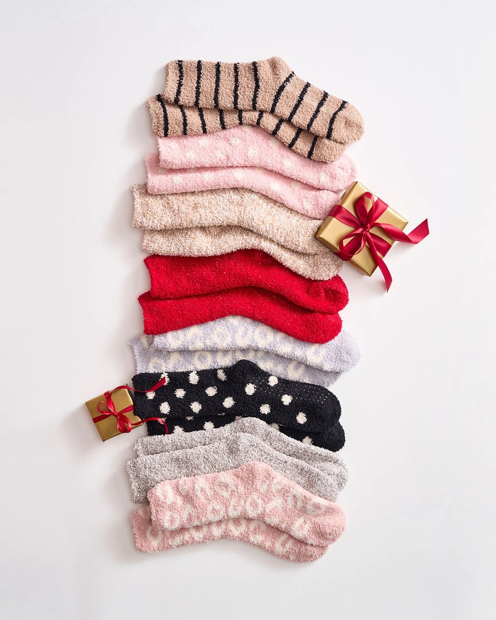 Chico's Accessories Striped Cozy Socks