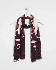 Chico's Accessories Maude Medallion Oblong Scarf