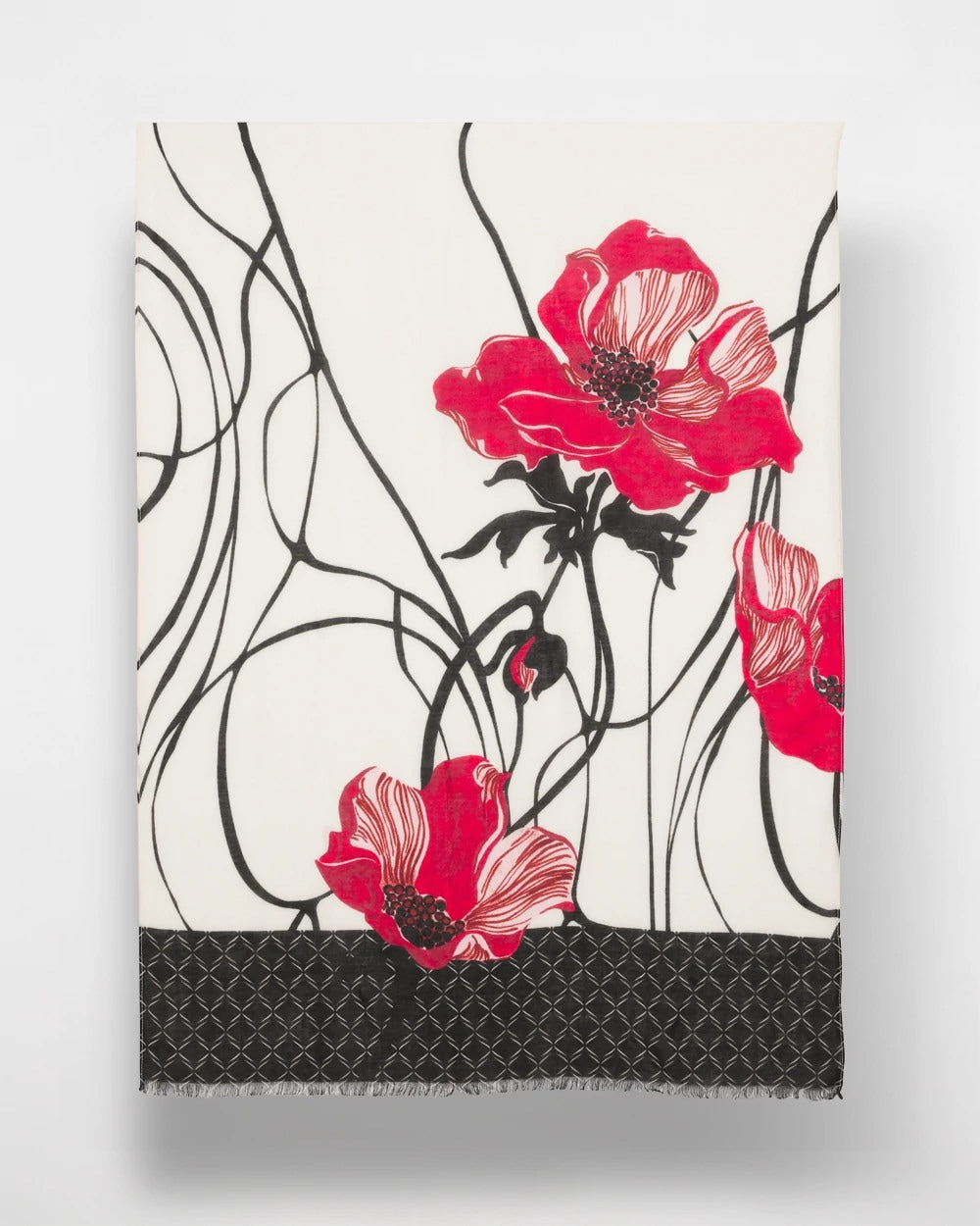 Chico's Accessories Vinstra Vine Oblong Scarf