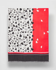 Chico's Accessories Lover Girl Woven Oblong Scarf