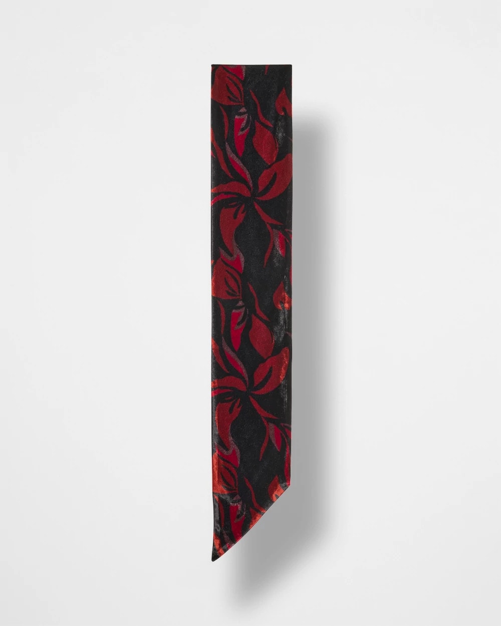 Chico's Accessories Velvet Rose Skinny Scarf