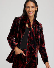 Chico's Accessories Velvet Rose Skinny Scarf
