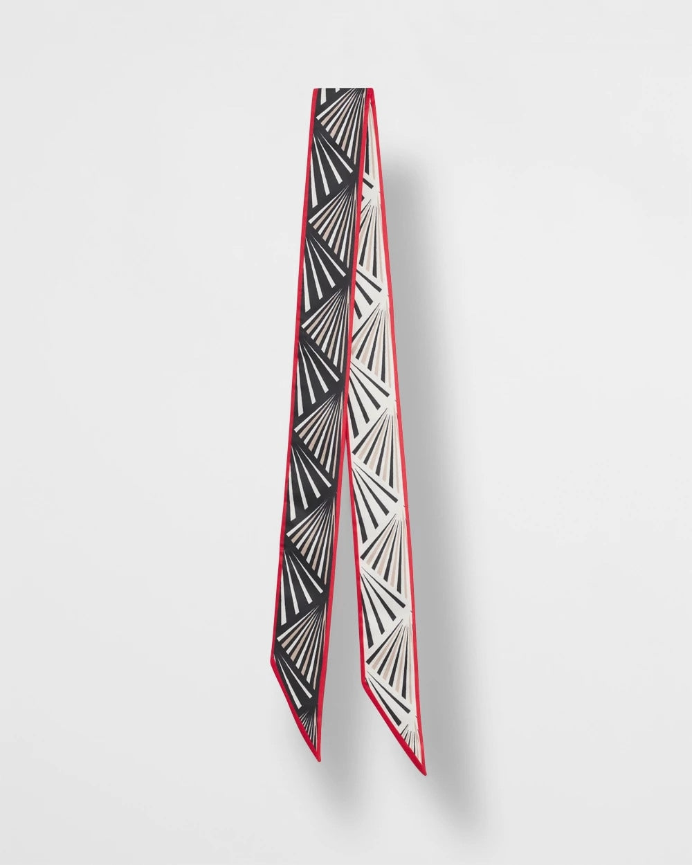 Chico's Accessories Abstract Reversible Skinny Scarf