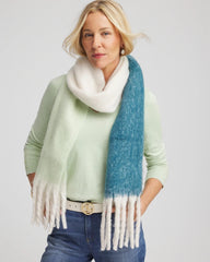 Chico's Accessories Cozy Ombre Oblong Scarf