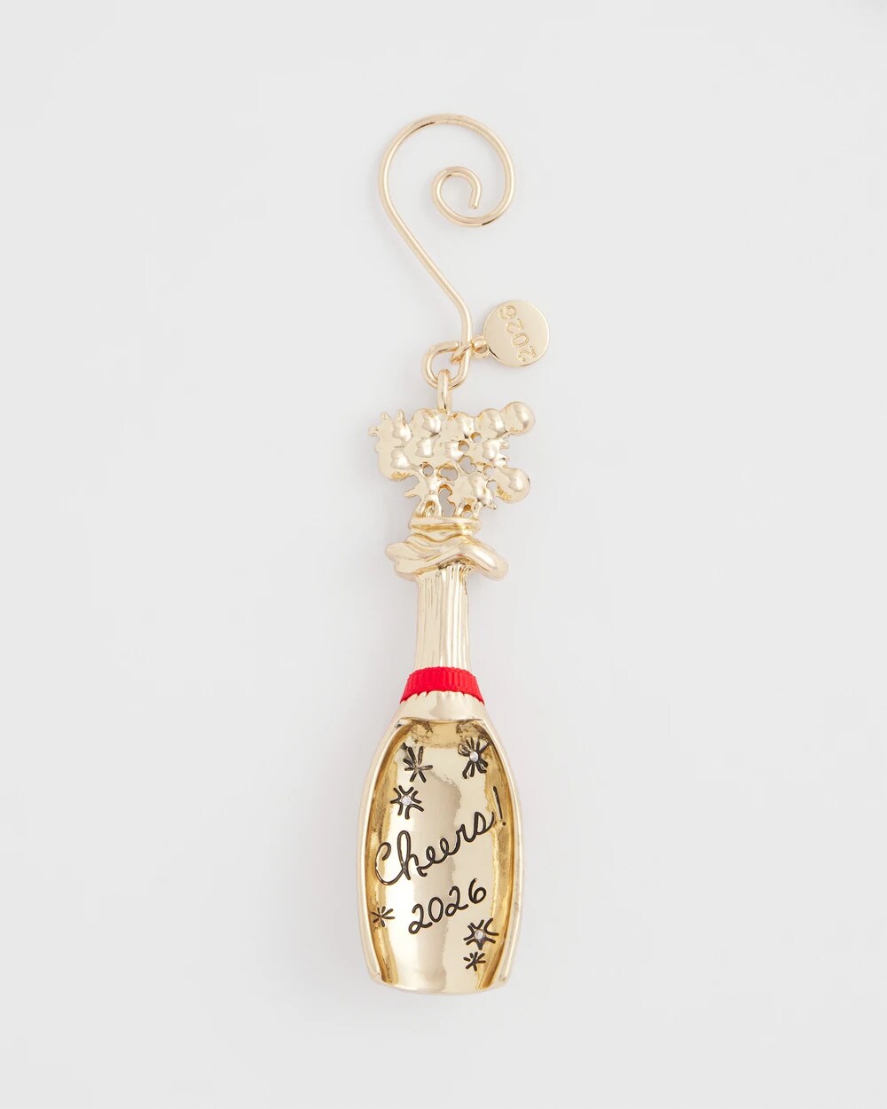 Chico's Accessories Champagne Bottle Ornament