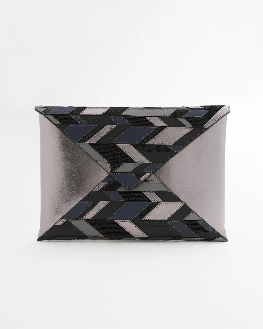 Chico's Accessories Embellished Envelope Clutch