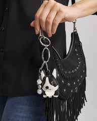 Chico's Accessories Frenchie Dog Bag Charm
