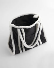 Chico's Accessories Faux Fur Sporty Tote Bag