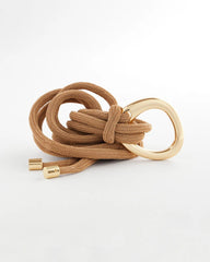 Chico's Accessories Neutral Goldtone Rope Belt