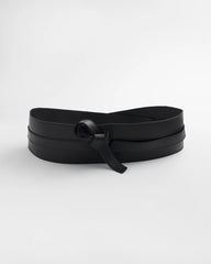 Chico's Accessories Leather Obi Belt