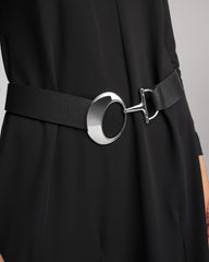 Chico's Accessories Soft-Stretch Faux Leather Belt