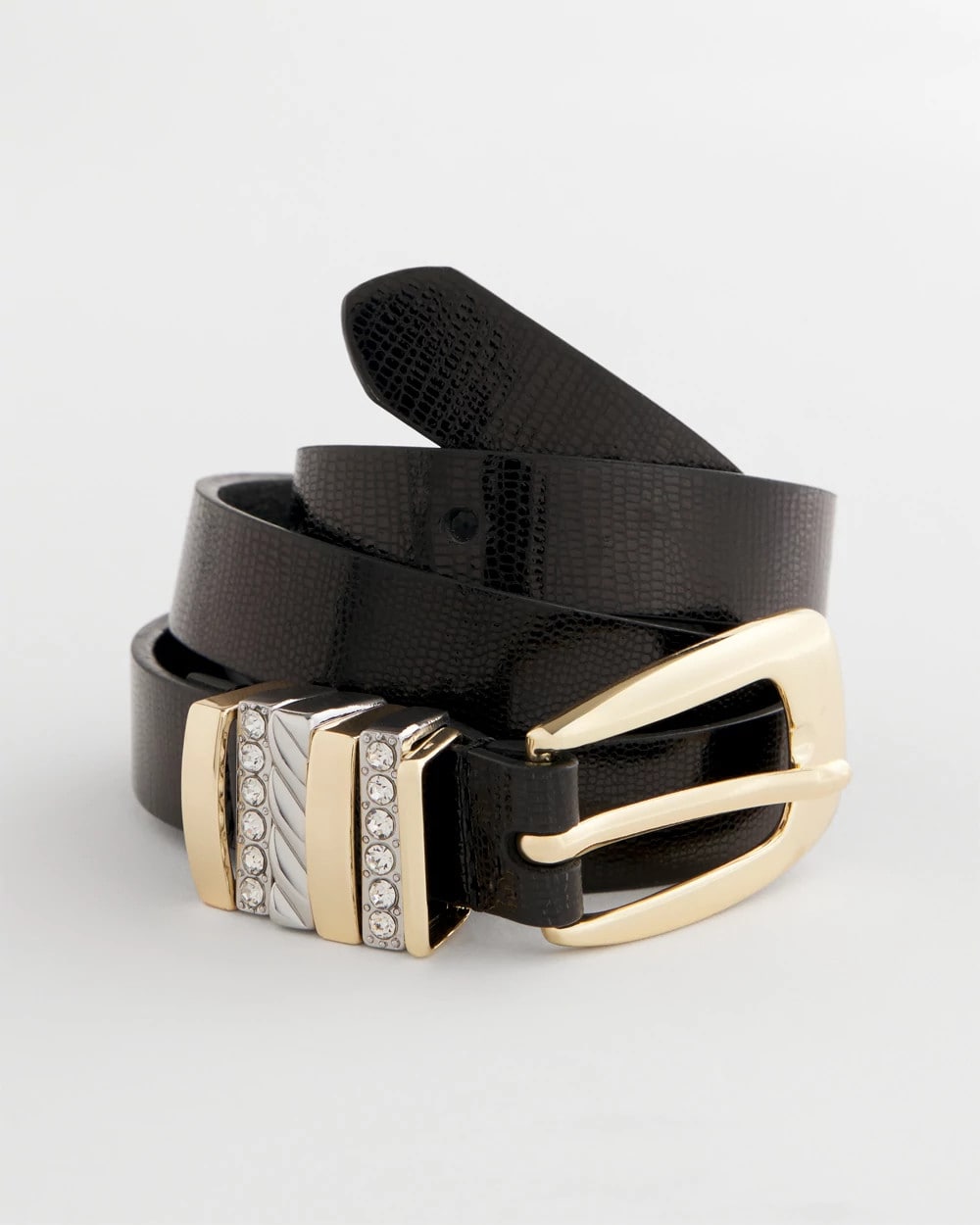 Chico's Accessories Mixed Metal Trouser Belt
