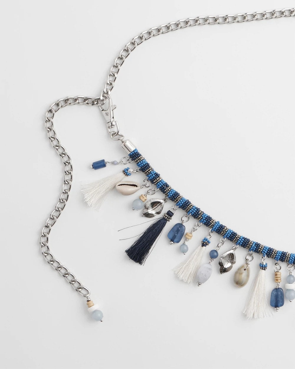 Chico's Accessories Ocean Motif Chain Belt