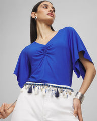 Chico's Accessories Ocean Motif Chain Belt