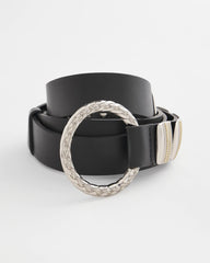 Chico's Accessories Mixed Metal Clasp Belt