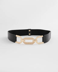 Chico's Accessories Embellished Stretch Trouser Belt