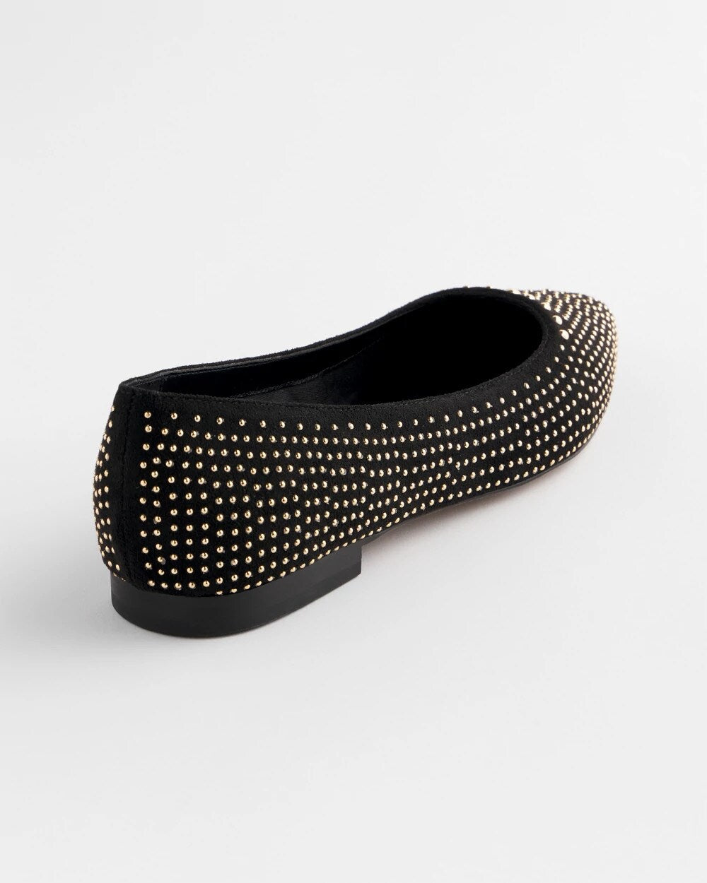 Chico's Accessories Suede Studded Flats