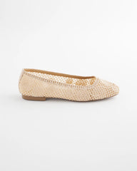 Chico's Accessories Cora Raffia Flats