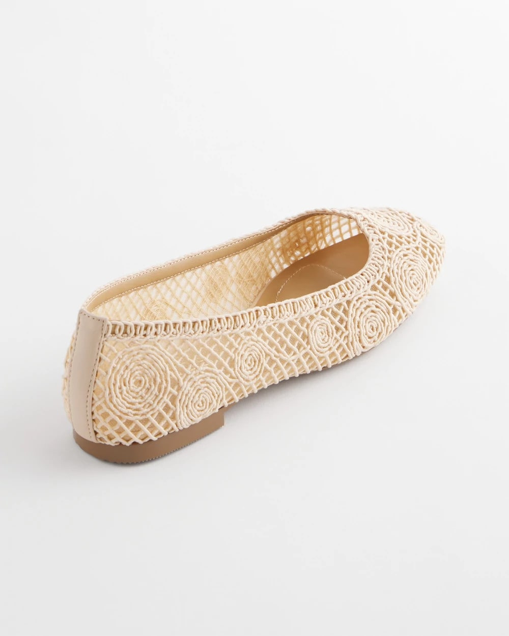 Chico's Accessories Cora Raffia Flats