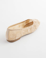 Chico's Accessories Cora Raffia Flats