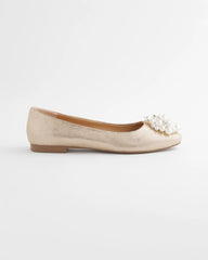 Chico's Accessories Olympia Pearl Ballet Flats