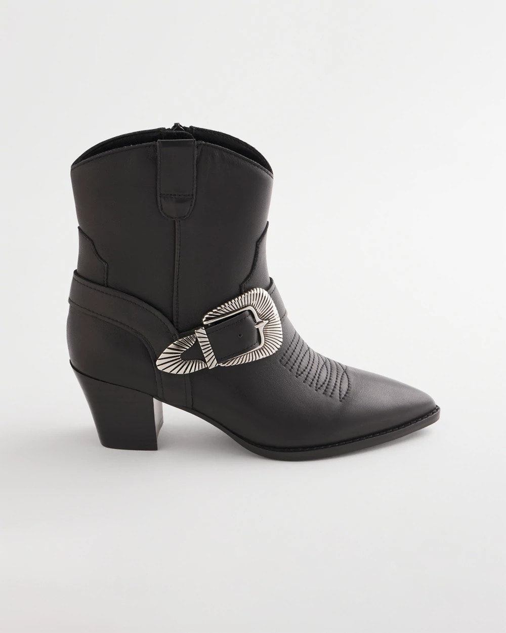 Chico's Accessories Kris Western Buckle Boots