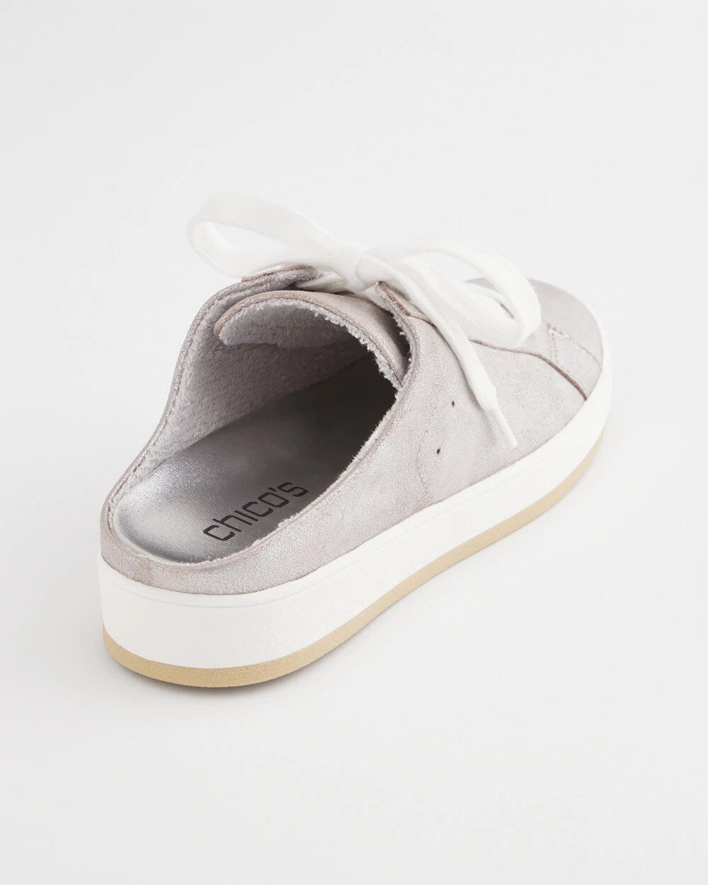 Chico's Accessories Metallic Snap Slip-On Sneakers