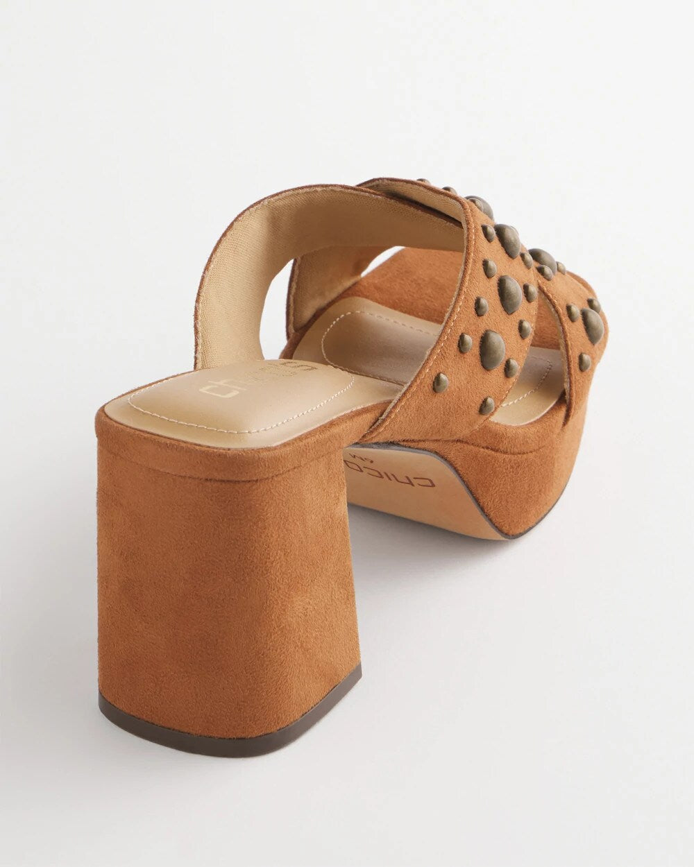 Chico's Accessories Vale Western Suede Block Heels