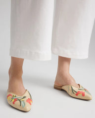 Chico's Accessories Gabby Raffia Mule