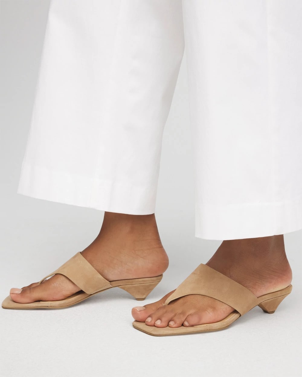 Chico's Accessories Julia Suede Kitten Heel