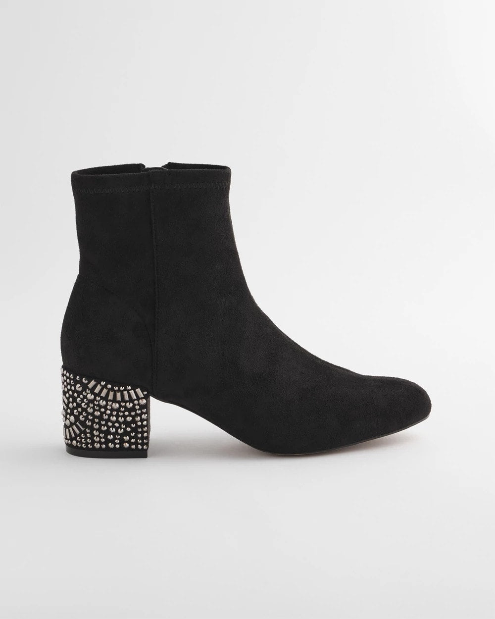 Chico's Accessories Embellished Destiny Art Deco Boot Heels