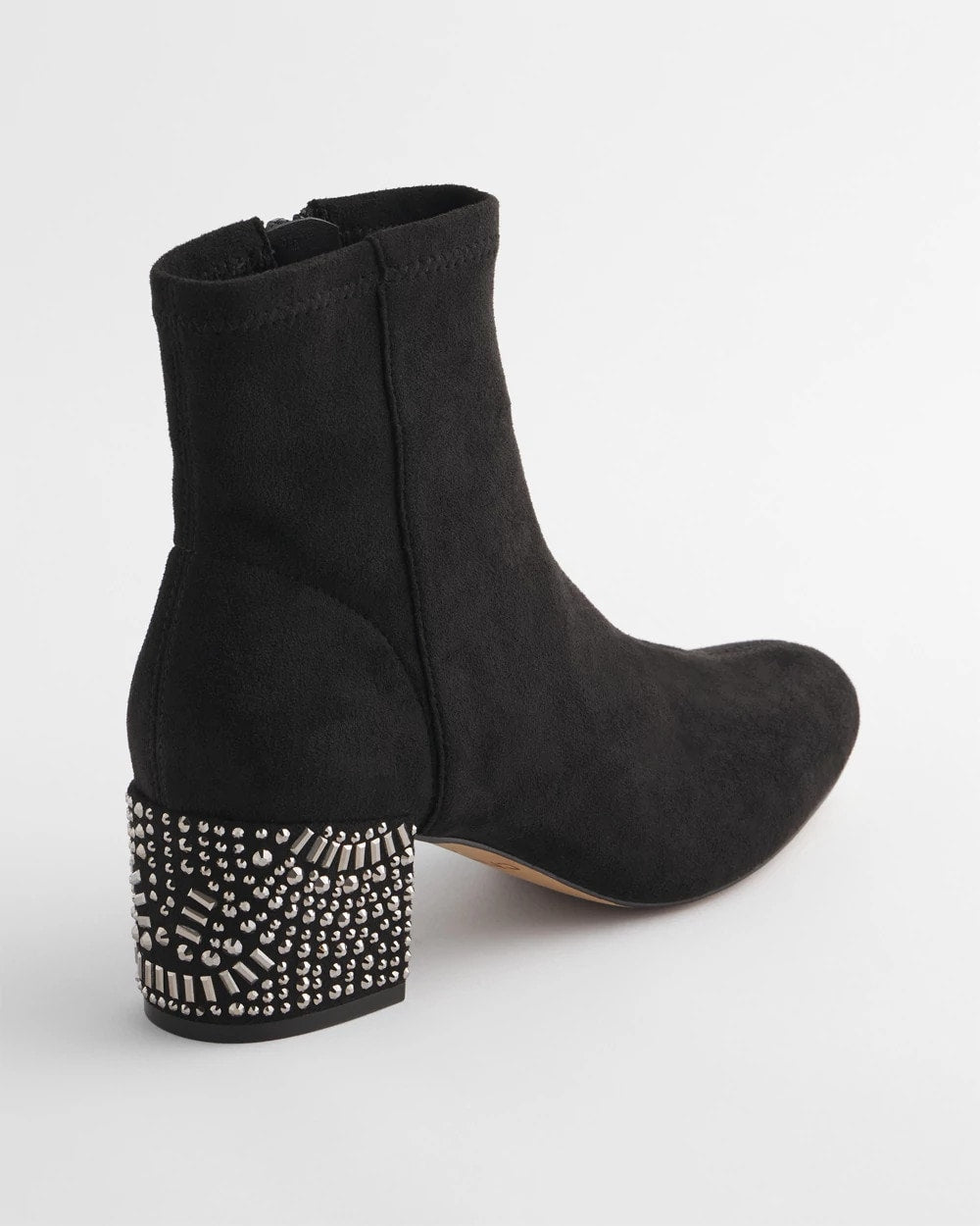 Chico's Accessories Embellished Destiny Art Deco Boot Heels