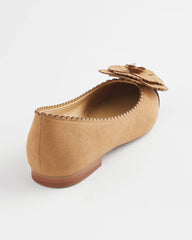 Chico's Accessories Microsuede Ballet Flats