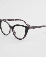 Chico's Accessories Black Cat Eye Readers