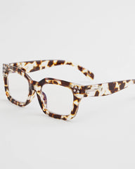 Chico's Accessories Embellished Tortoise Readers