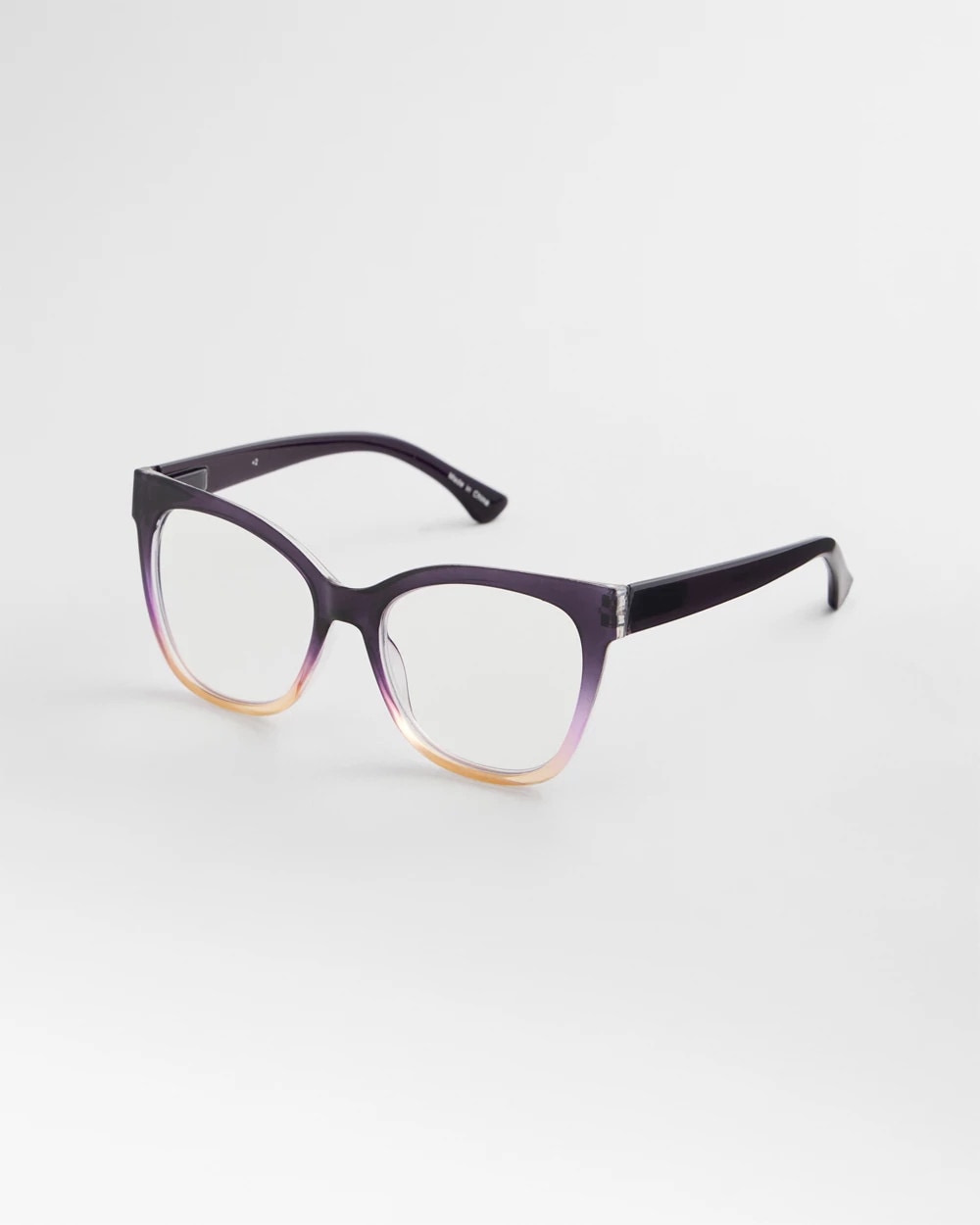 Chico's Accessories Cat Eye Colorblock Readers