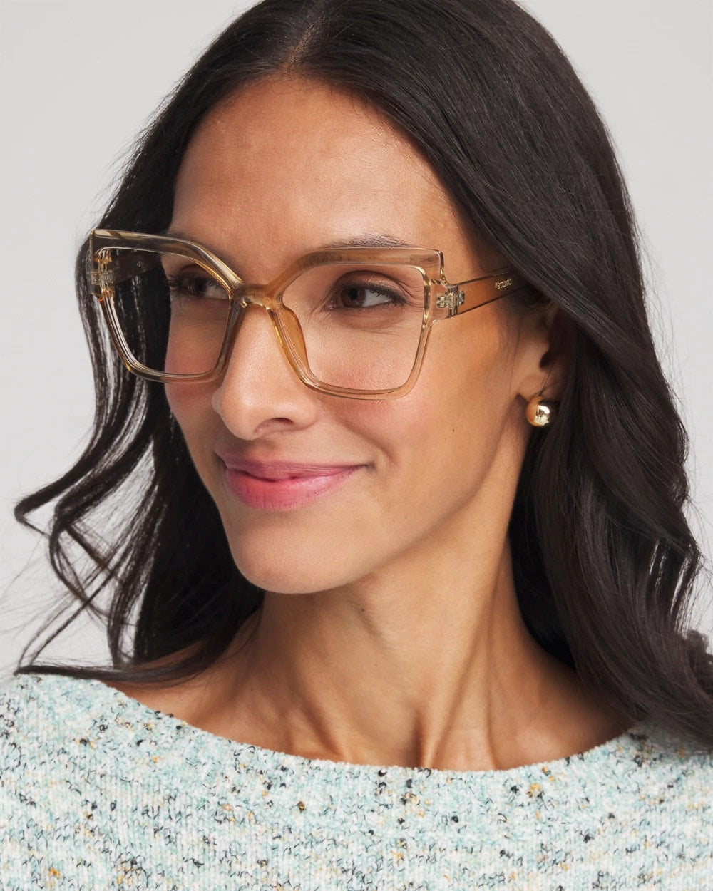 Chico's Accessories Square Translucent Readers