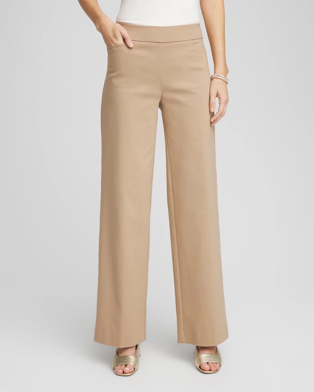 Chico's Petites Petite Brigitte™ Slim Wide-Leg Pants