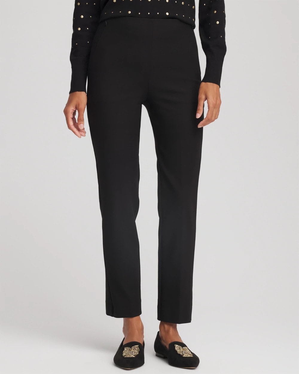 Chico's Petites Petite Juliet Straight Ankle Pants