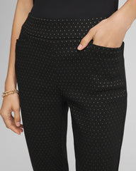 Chico's Petites Petite Jacquard Brigitte™ Slim Ankle Pants