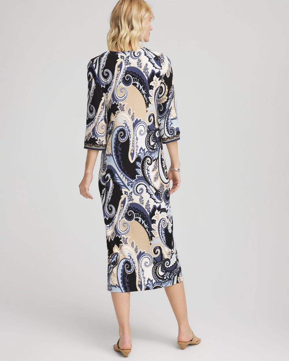 Chico's Petites Petite Travelers™ Paisley Maxi Dress